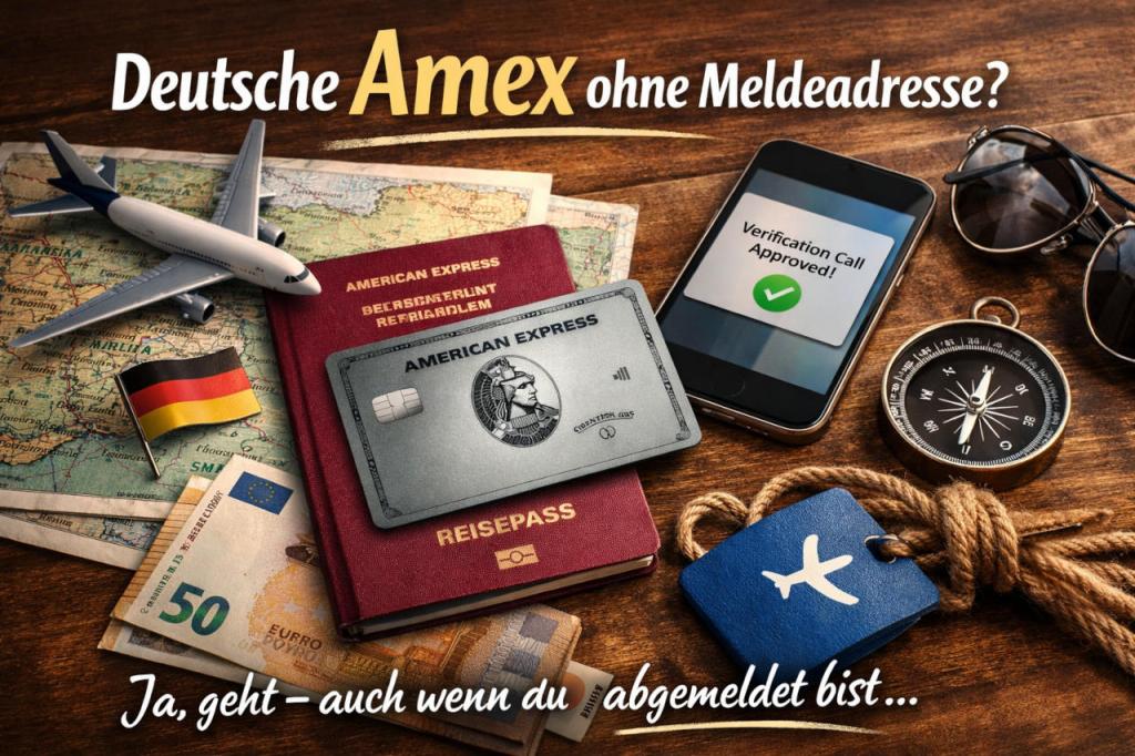 Deutsche Amex, auch wenn du abgemeldet bist?
